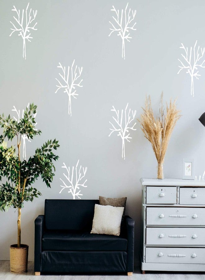 بيرجر استنسل بلاستيكي من بيرجر بينتس بتصميمات أوراق الشجر الحريرية، مقاس 7.87 × 7.87 بوصة (متعدد الألوان، عبوة من قطعتين) - Image 5